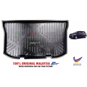 Perodua Myvi VVT ( 3rd Gen ) 2018 Custom Fit Original PE Non Slip Rear Trunk Boot Cargo Tray